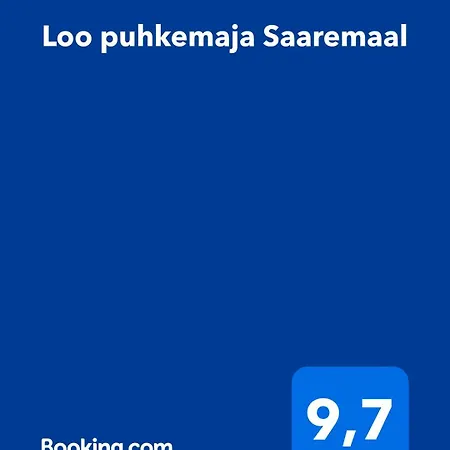 Feriehus Loo Puhkemaja Saaremaal